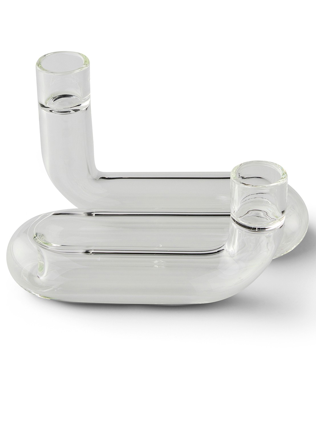 Studio About Wave kandelaar 10 cm - achterkant 8 wit