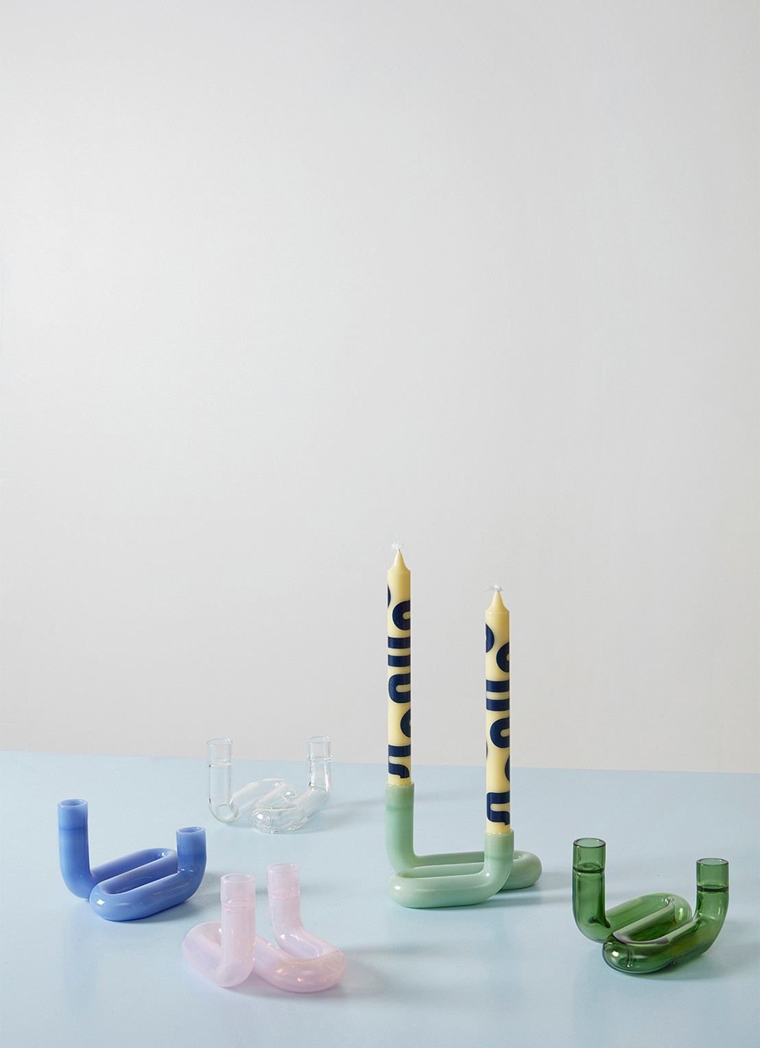 Studio About Wave kandelaar 10 cm - detail 2 wit