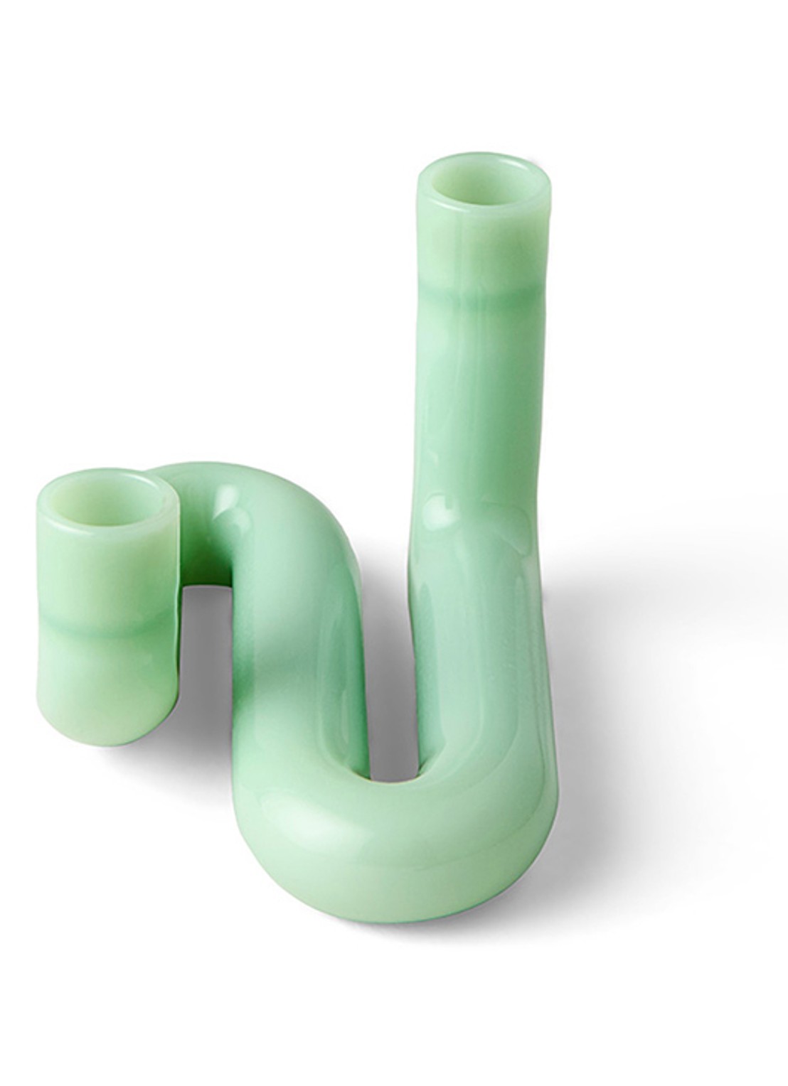 Studio About Wave kandelaar 10 cm - achterkant gebroken wit