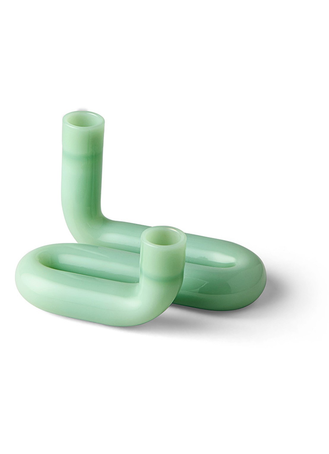Studio About Wave kandelaar 10 cm - voorkant 8 gebroken wit