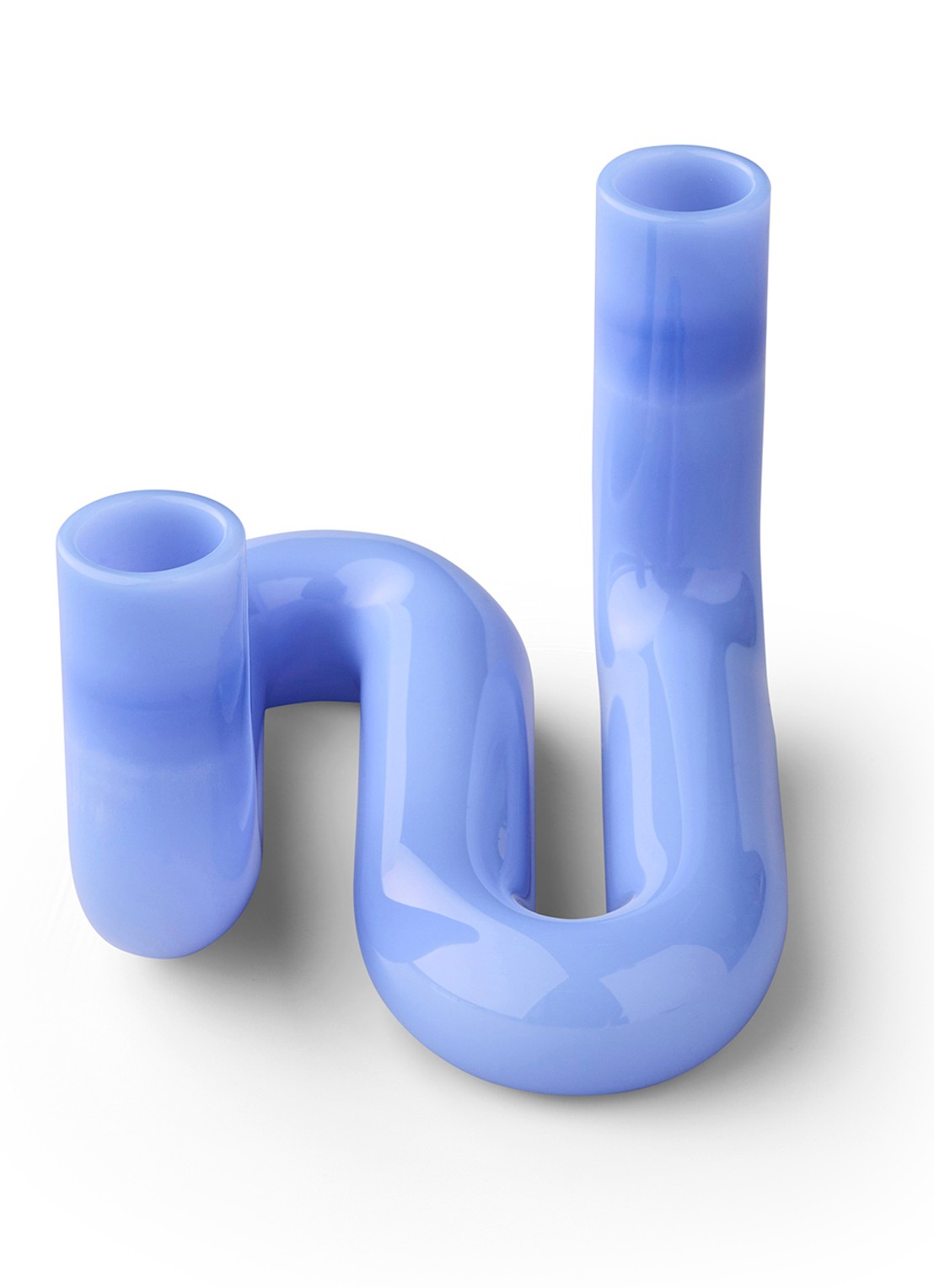 Studio About Wave kandelaar 10 cm - achterkant blauw