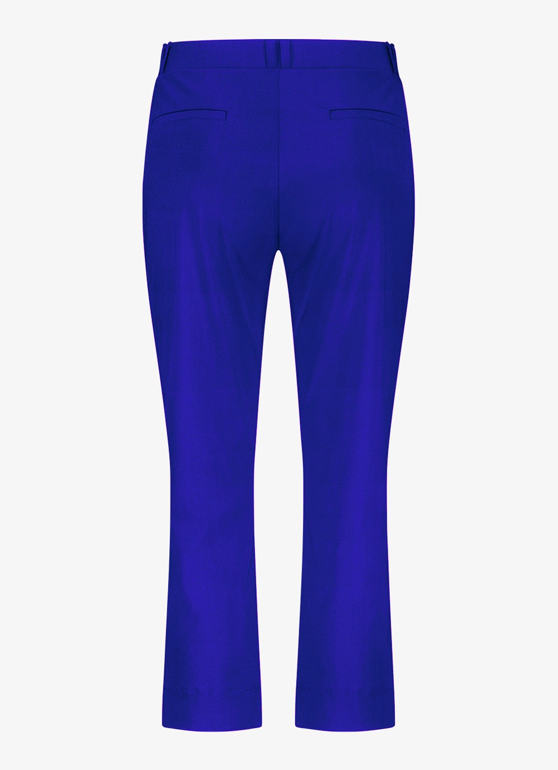 Studio Anneloes Anne straight fit mid waist capri broek - achterkant 3 blauw