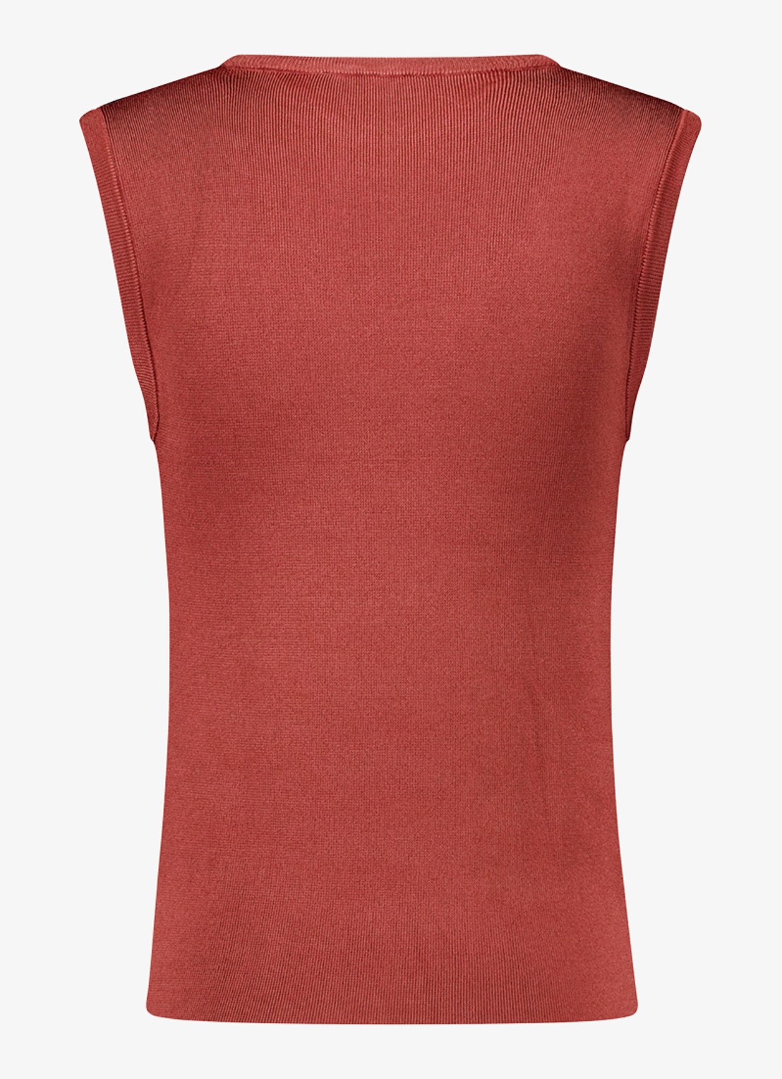 Studio Anneloes Avia top met structuur - detail 5 roestbruin
