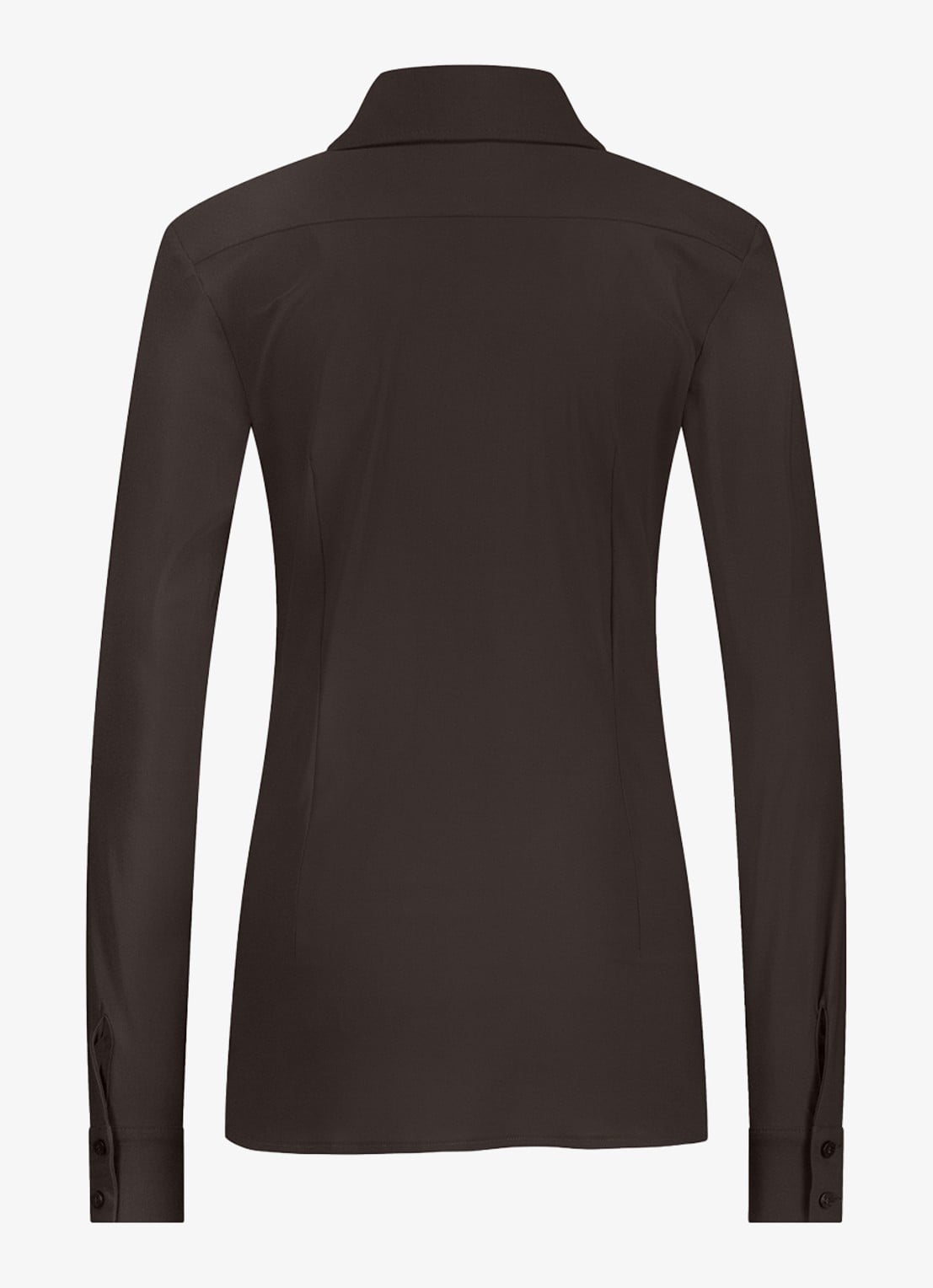 Studio Anneloes Blouse met kraag - achterkant bruin