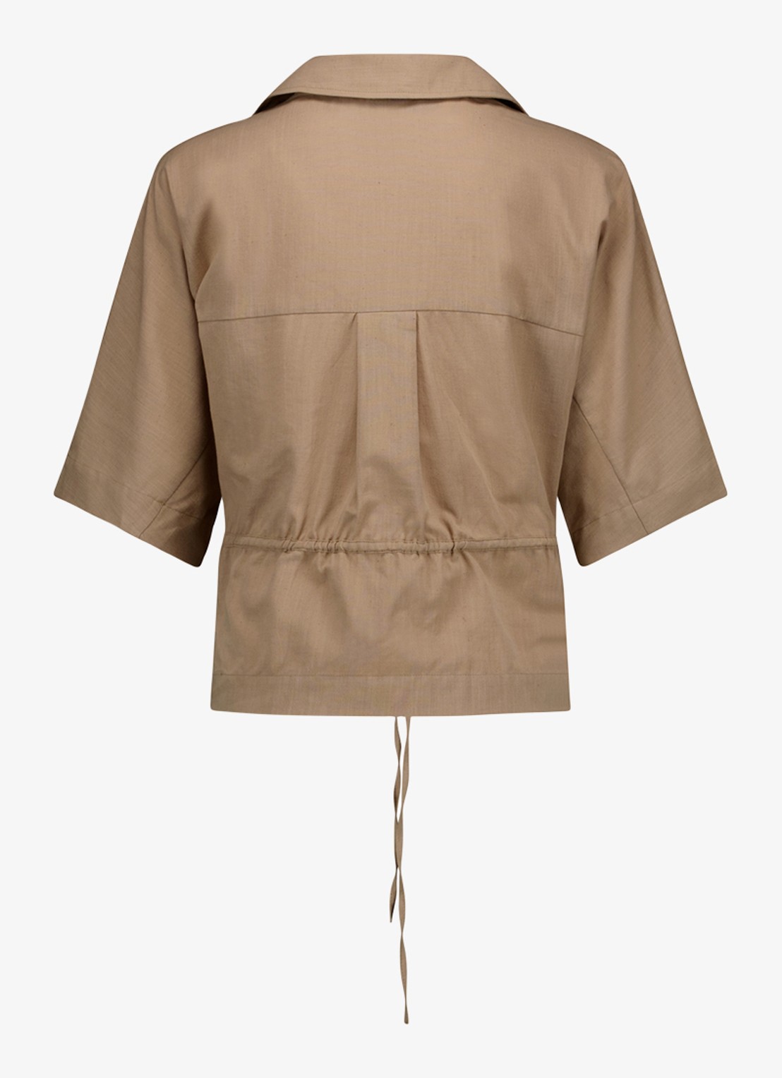 Studio Anneloes Blouse met kraag - achterkant 5 lichtbruin