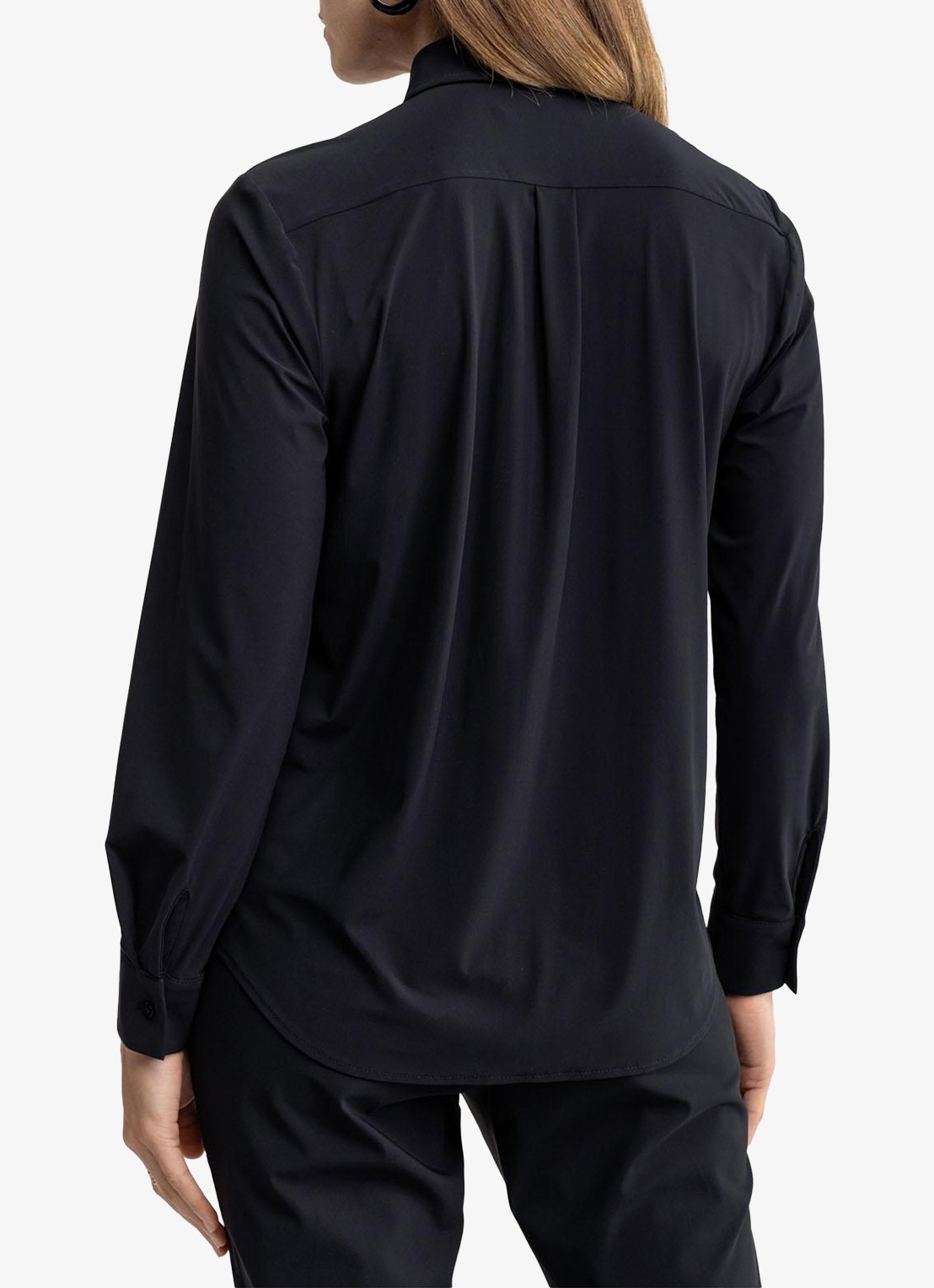 Studio Anneloes Bobby blouse met ballonmouw - achterkant zwart