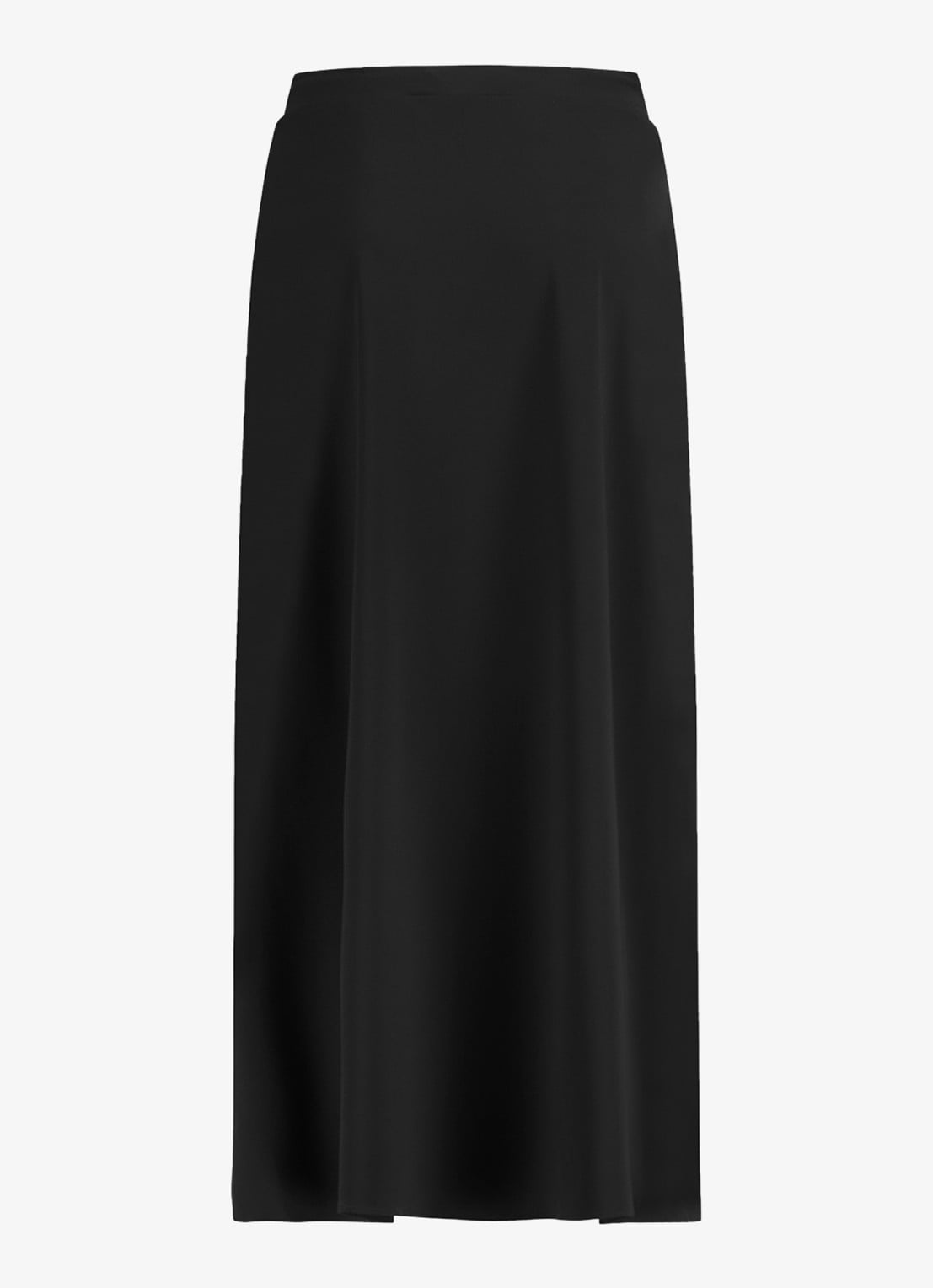 Studio Anneloes Chloe midi rok van travelstof - achterkant zwart