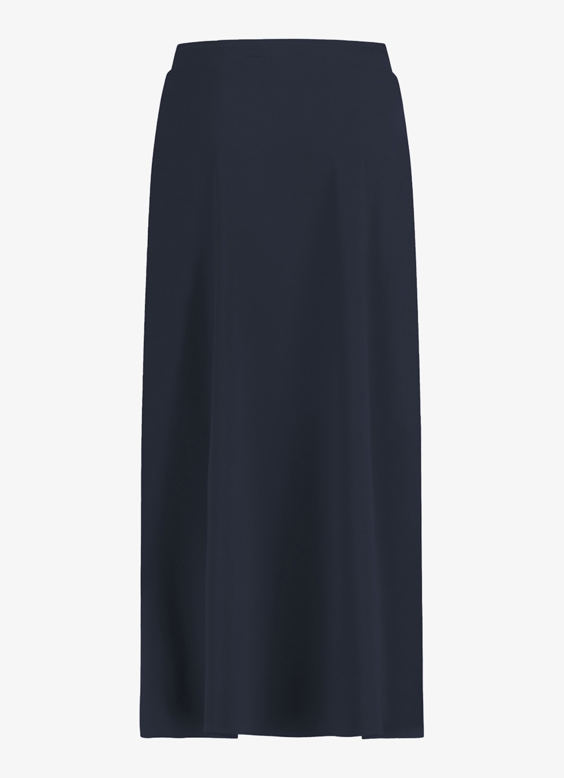 Studio Anneloes Chloe midi rok van travelstof - achterkant donkerblauw