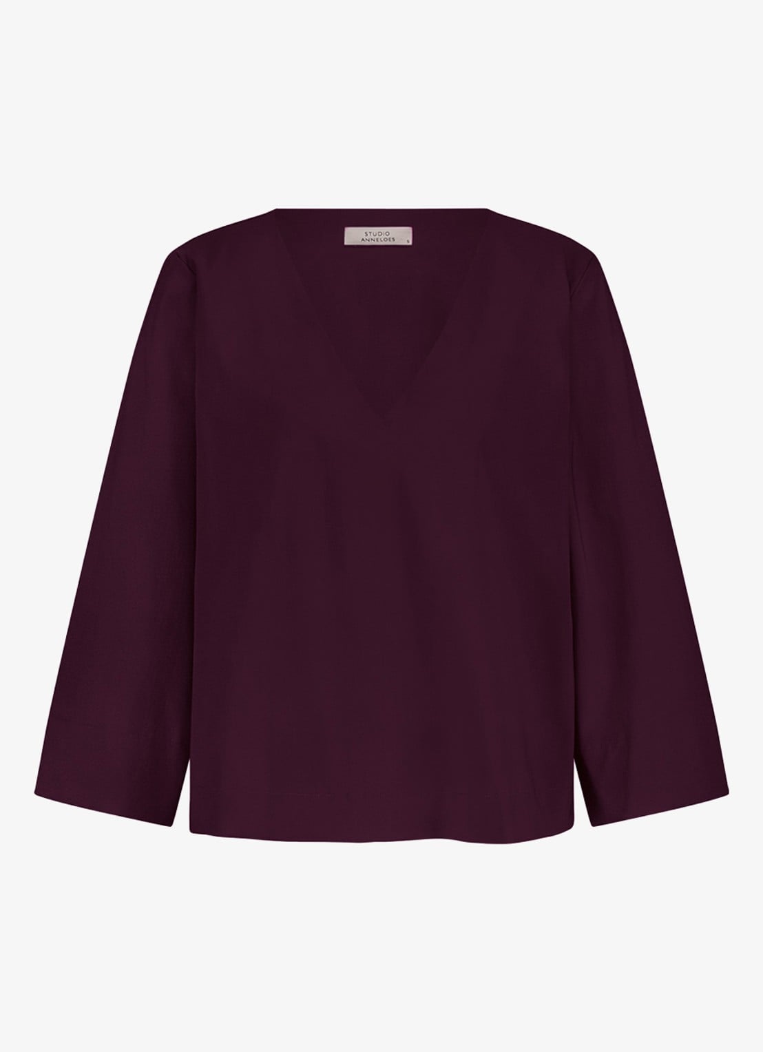 Studio Anneloes Cilou top - voorkant 4 mosgroen