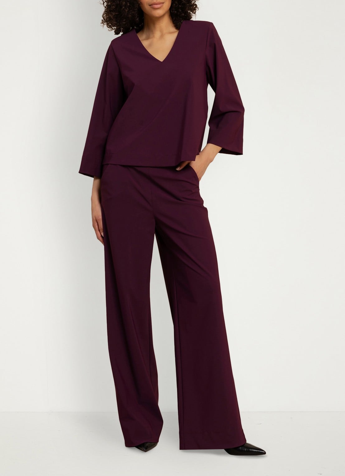 Studio Anneloes Cilou top - voorkant 5 mosgroen