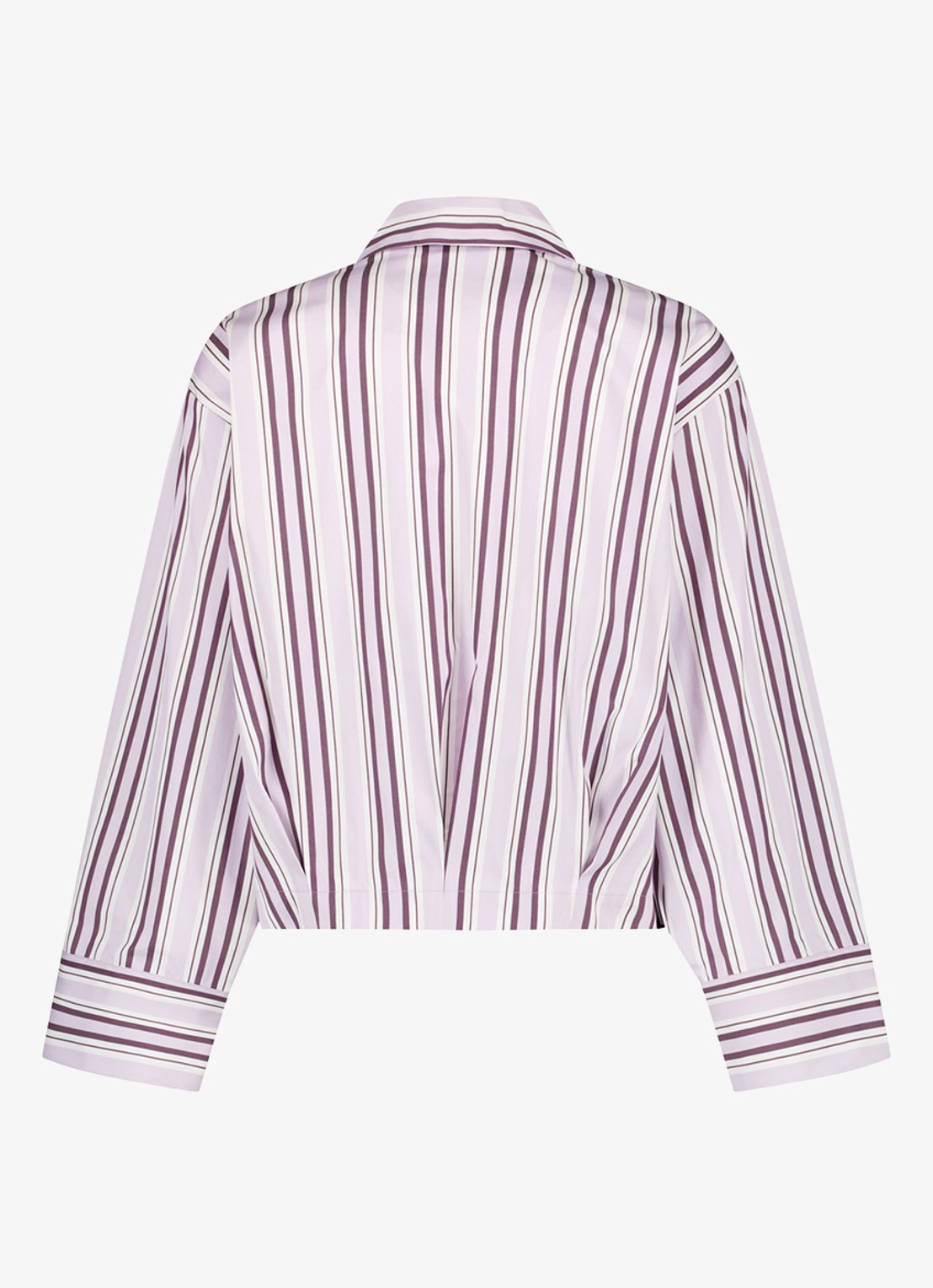 Studio Anneloes Erina stripe blouse - achterkant 3 paars