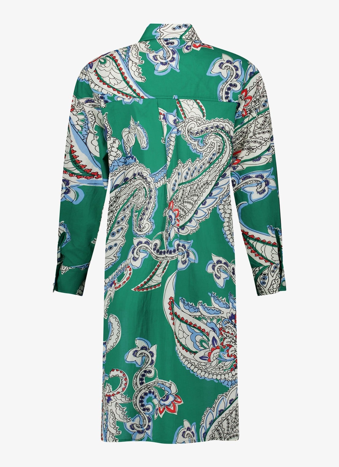 Studio Anneloes Esti blouse met paisley dessin - achterkant 3 groen