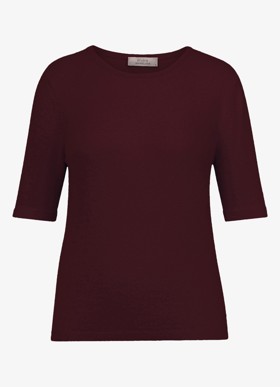 Studio Anneloes Felica pullover - voorkant 2 bordeauxrood