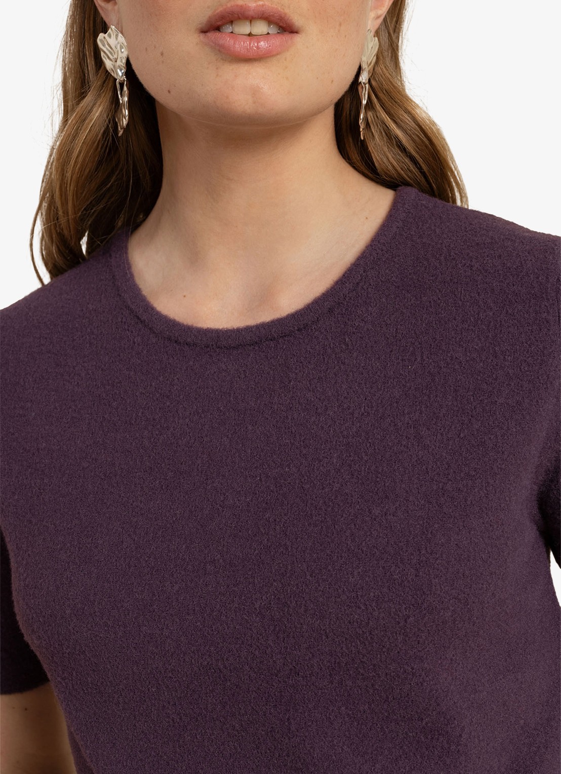Studio Anneloes Felica pullover - detail 2 paars