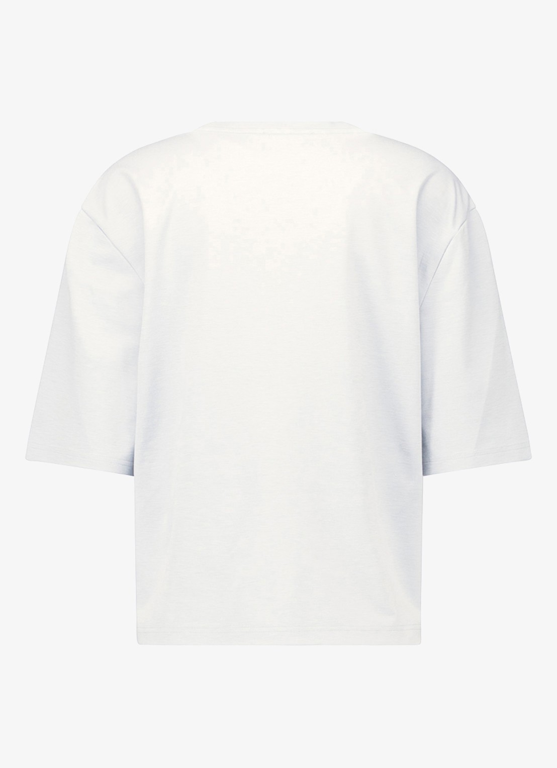 Studio Anneloes Fiore T-shirt met V-hals - achterkant 4 wit