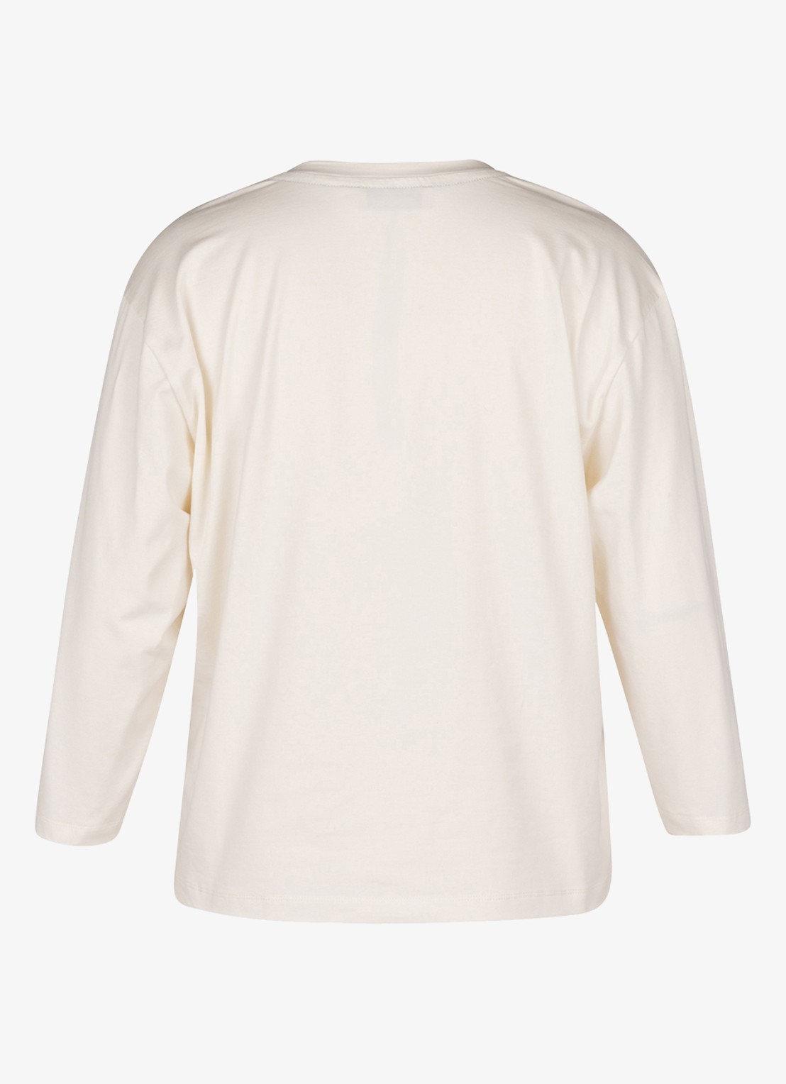 Studio Anneloes Fiore top met V-hals - achterkant 3 gebroken wit