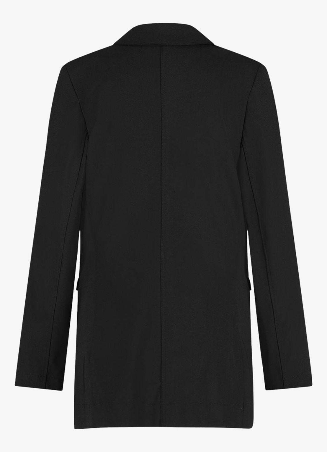 Studio Anneloes Fran blazer met klepzakken - achterkant donkerblauw