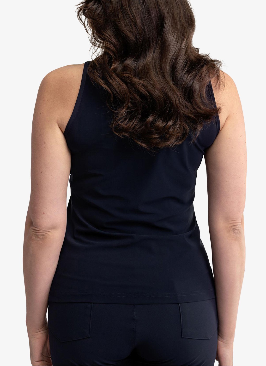 Studio Anneloes Fran tanktop met stretch - achterkant 4 zwart
