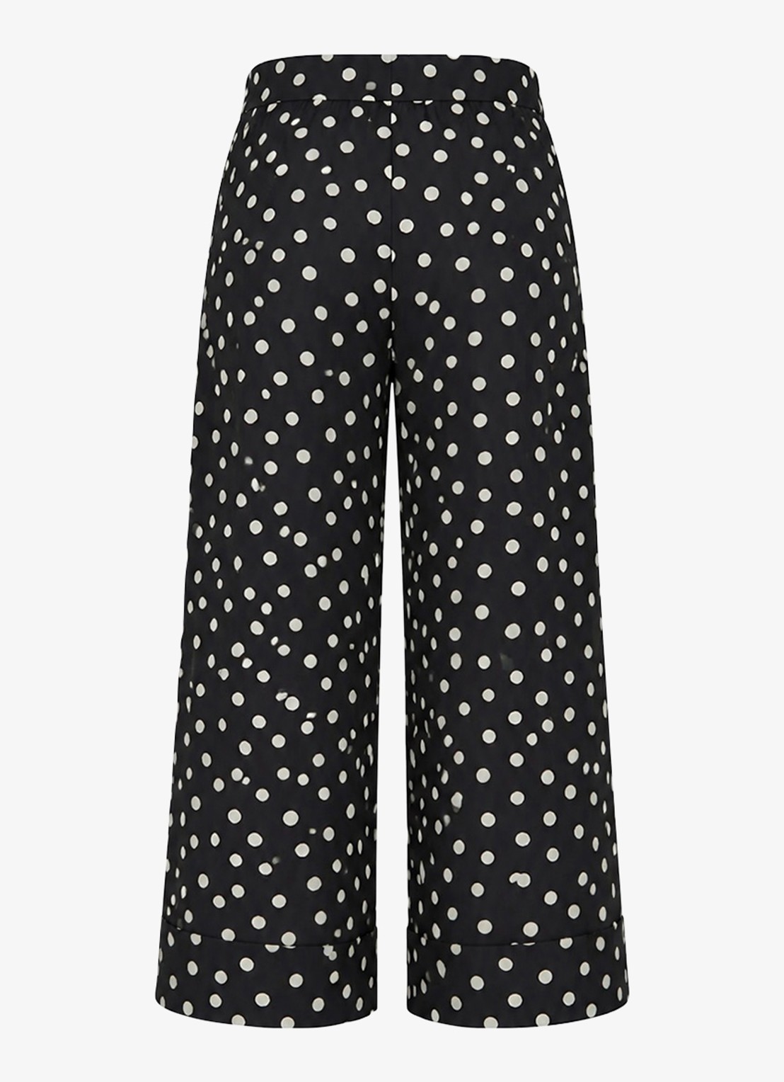 Studio Anneloes Grace Dot  high waist wide fit culotte met strippenprint - achterkant 4 multicolor