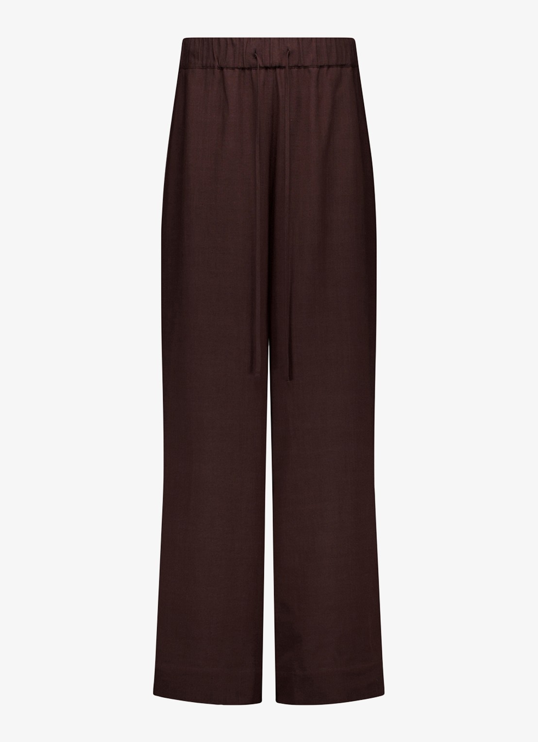 Studio Anneloes Grace loose fit palazzo in linnenblend - voorkant 3 bruin