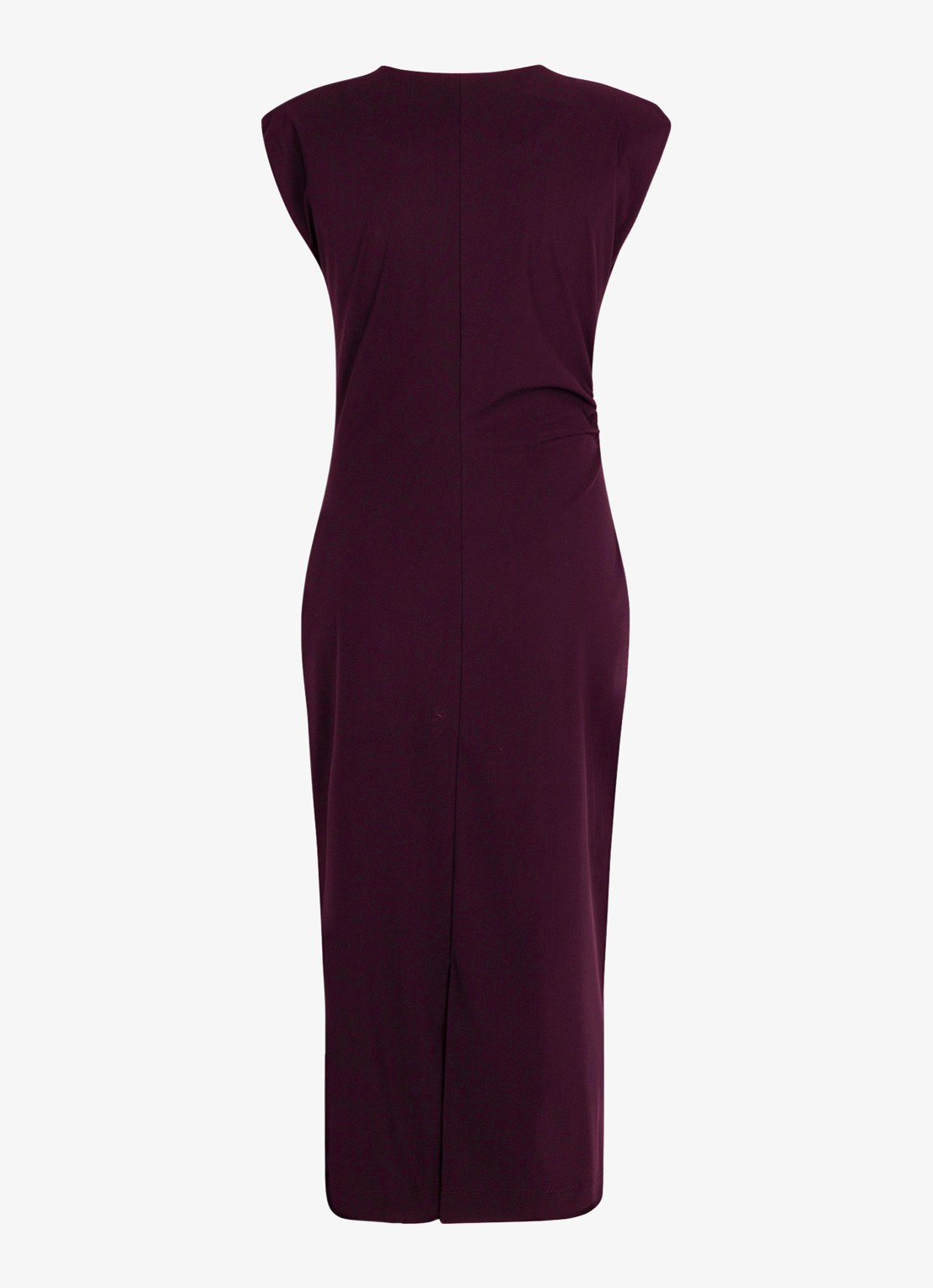 Studio Anneloes Jewel midi jurk met ronde hals - achterkant 2 paars