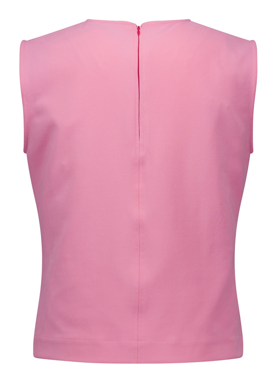 Studio Anneloes Josie mouwloze top met ronde hals - detail roze
