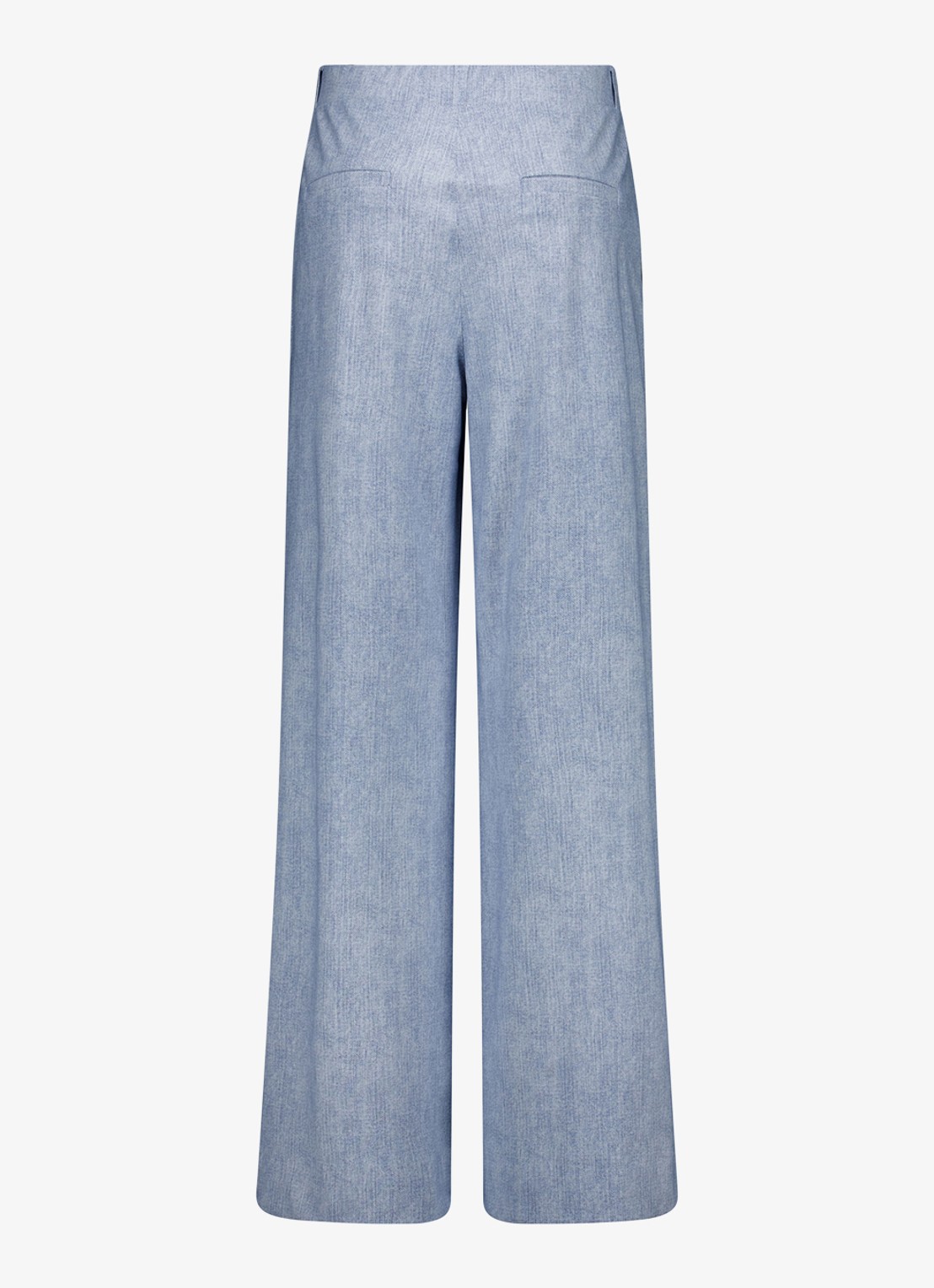Studio Anneloes Lexie high waist loose fit pantalon met steekzakken - achterkant 4 blauw