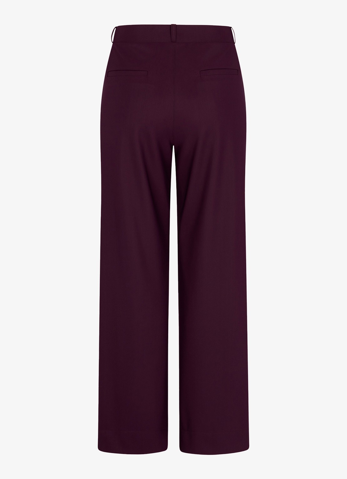 Studio Anneloes Lexie high waist straight fit pantalon - achterkant turquoise