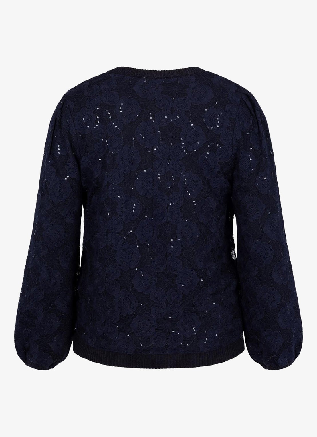 Studio Anneloes Lica pullover met pailletten - achterkant 5 blauw