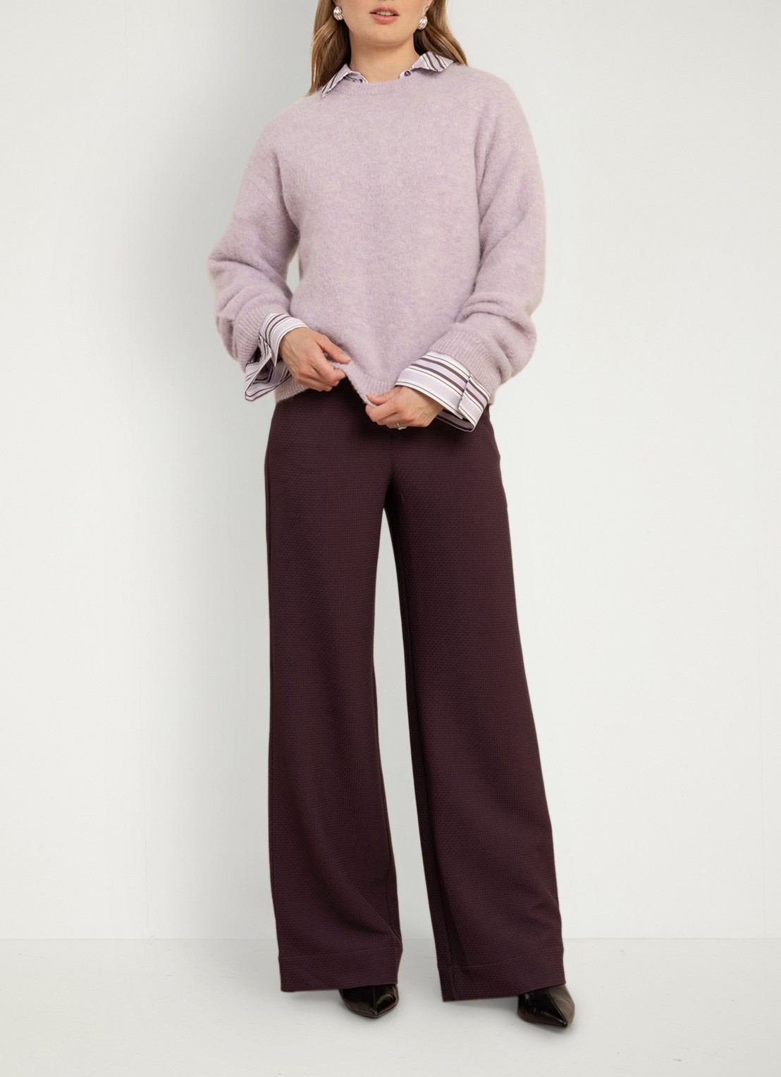 Studio Anneloes Lisette pullover - voorkant 3 paars