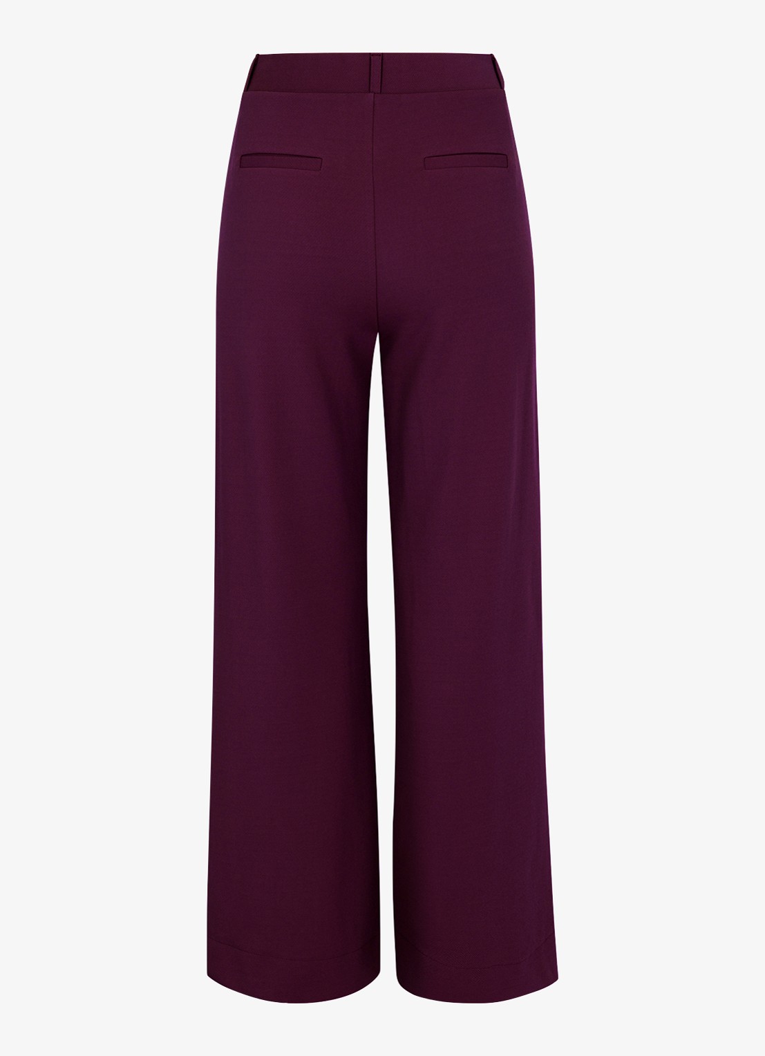 Studio Anneloes Luz high waist loose fit pantalon met steekzakken - achterkant paars