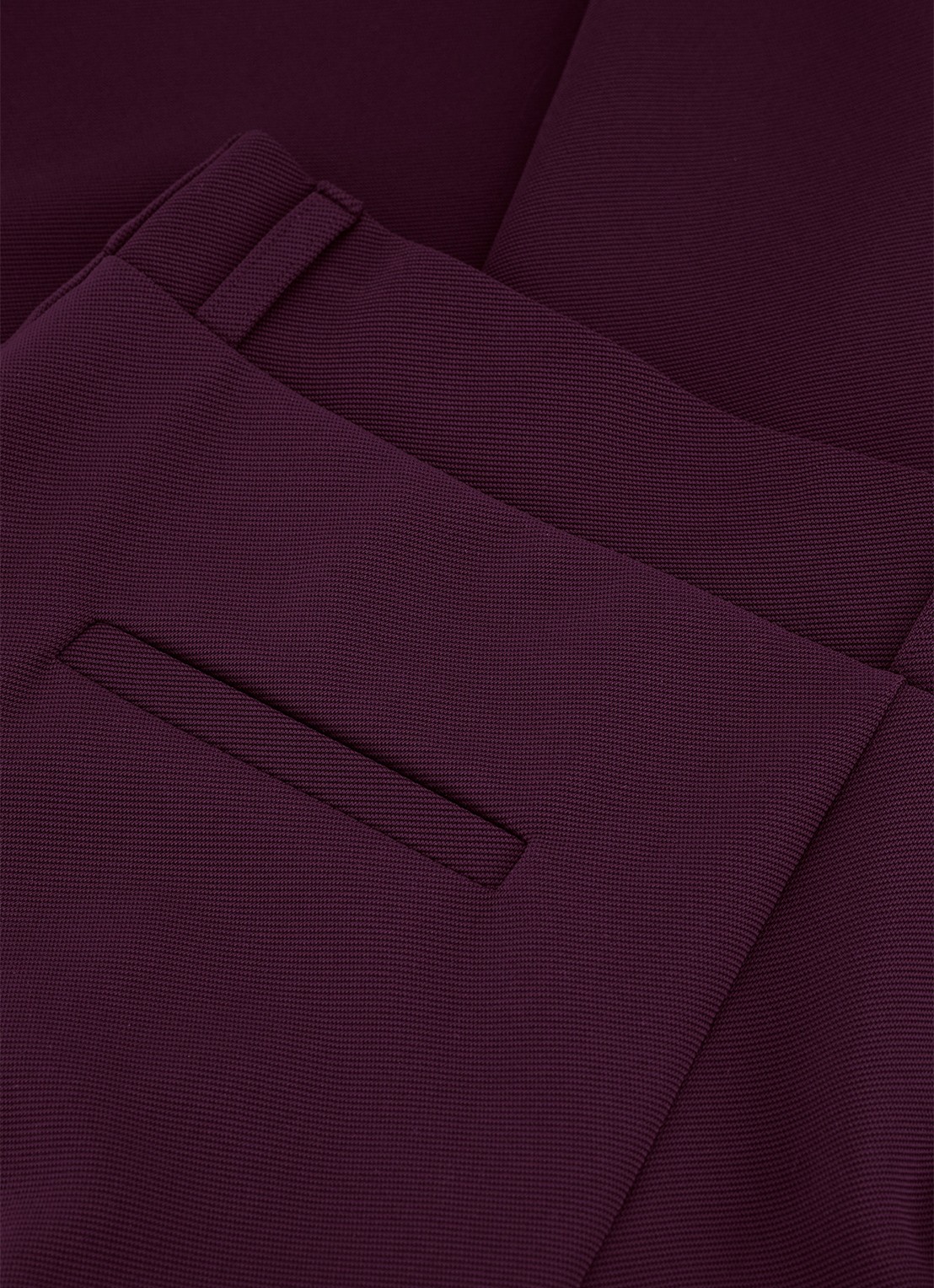 Studio Anneloes Luz high waist loose fit pantalon met steekzakken - detail 3 paars