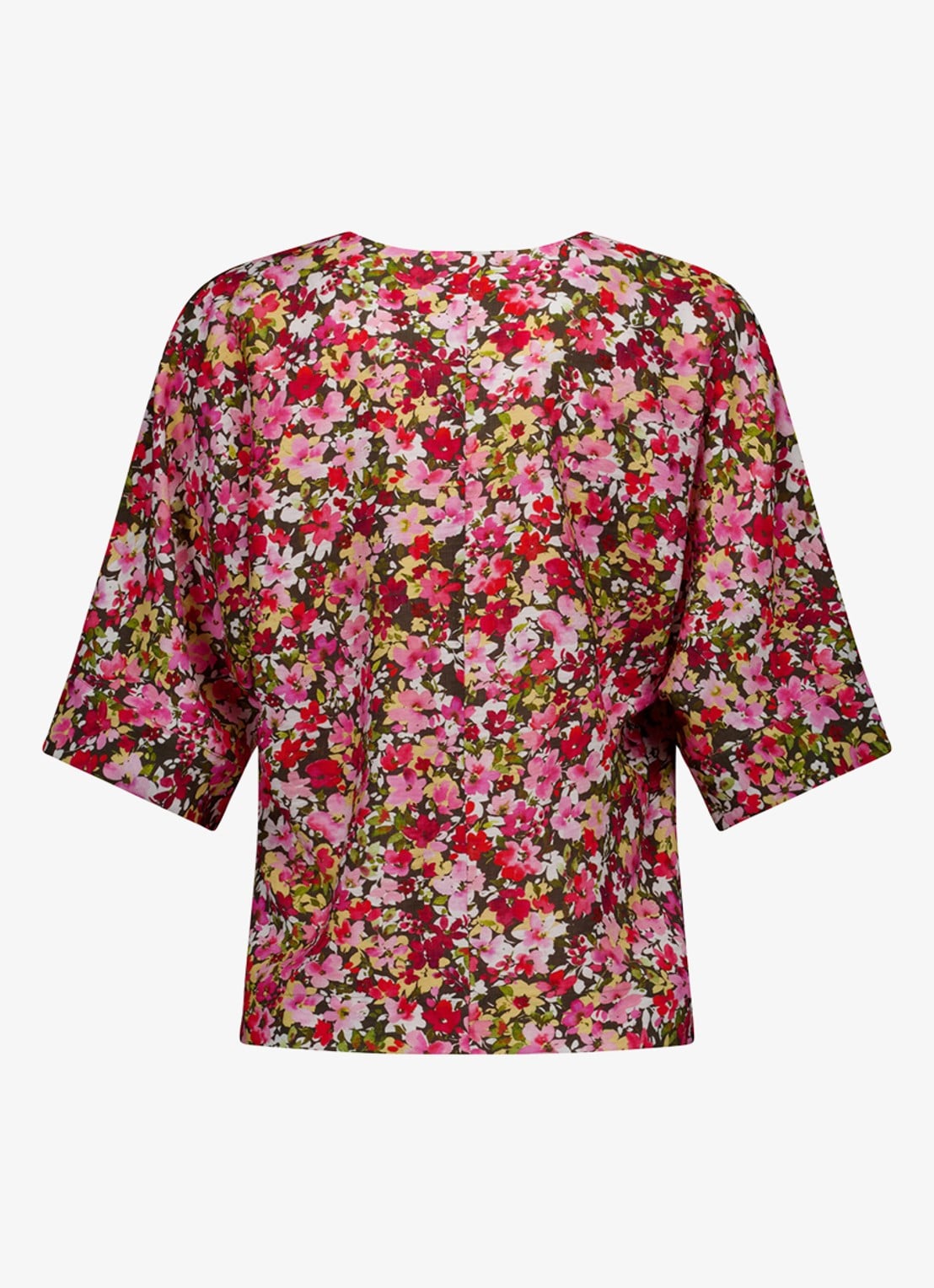 Studio Anneloes Madison top met bloemenprint - achterkant 2 multicolor