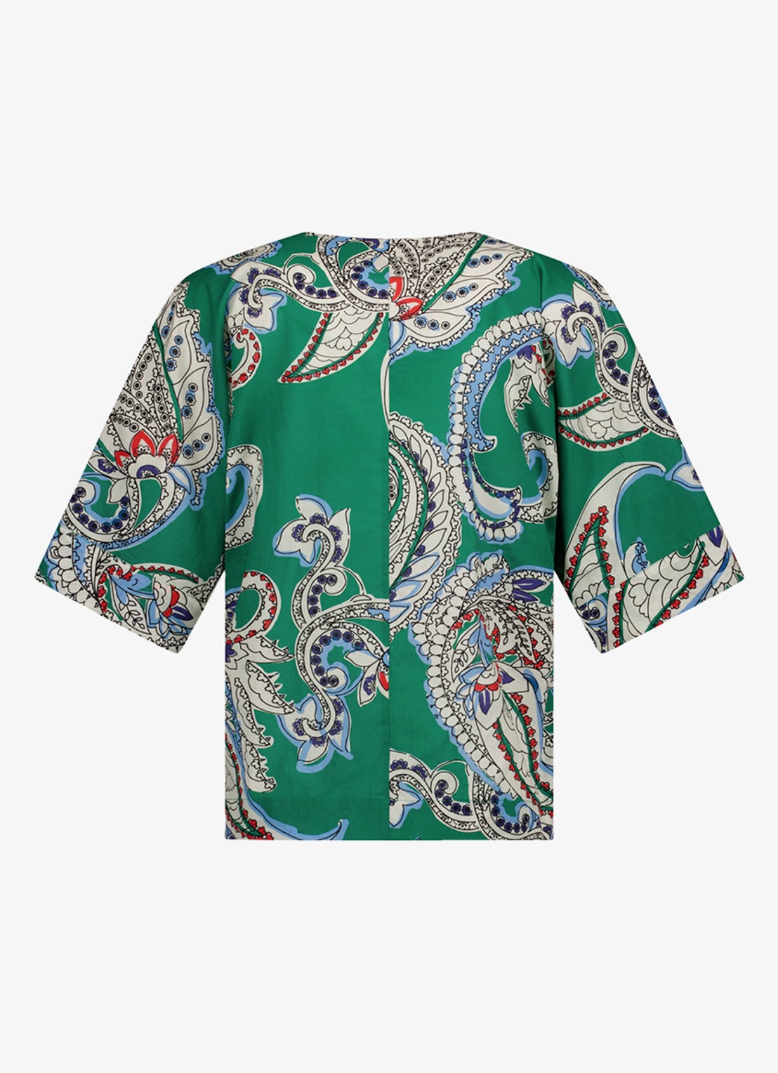 Studio Anneloes Madison top met paisley dessin - achterkant multicolor