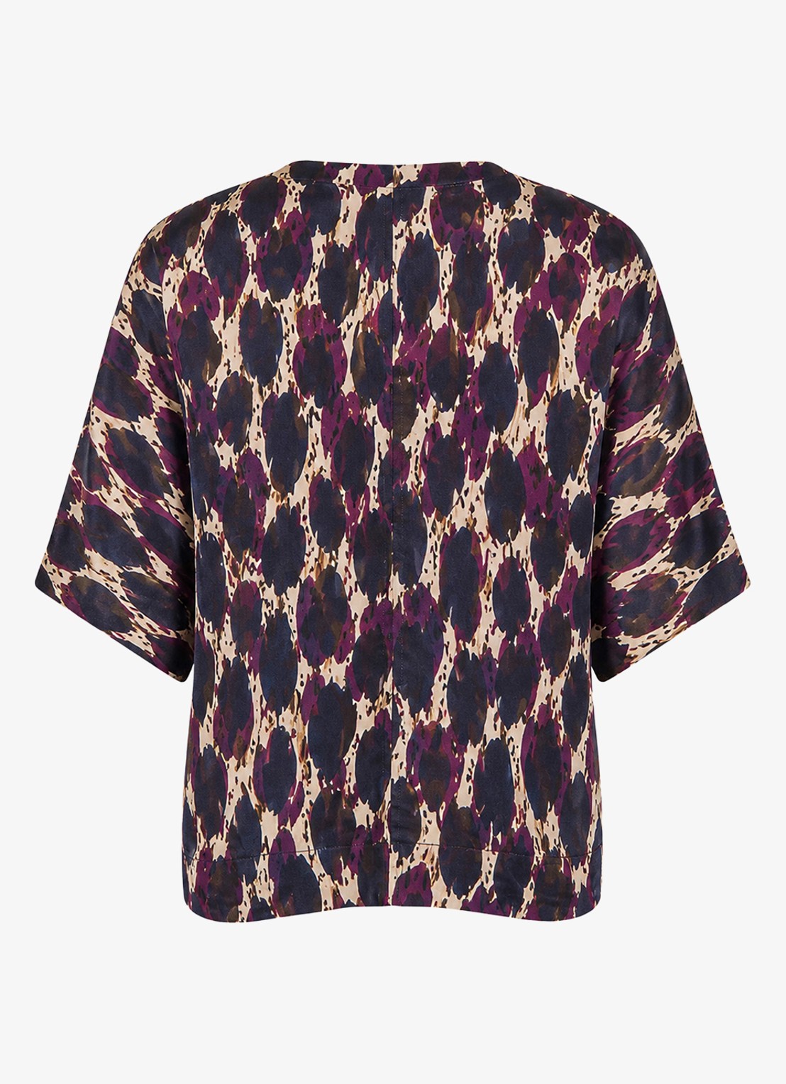 Studio Anneloes Madison tuniek met dierenprint - achterkant 6 lichtpaars