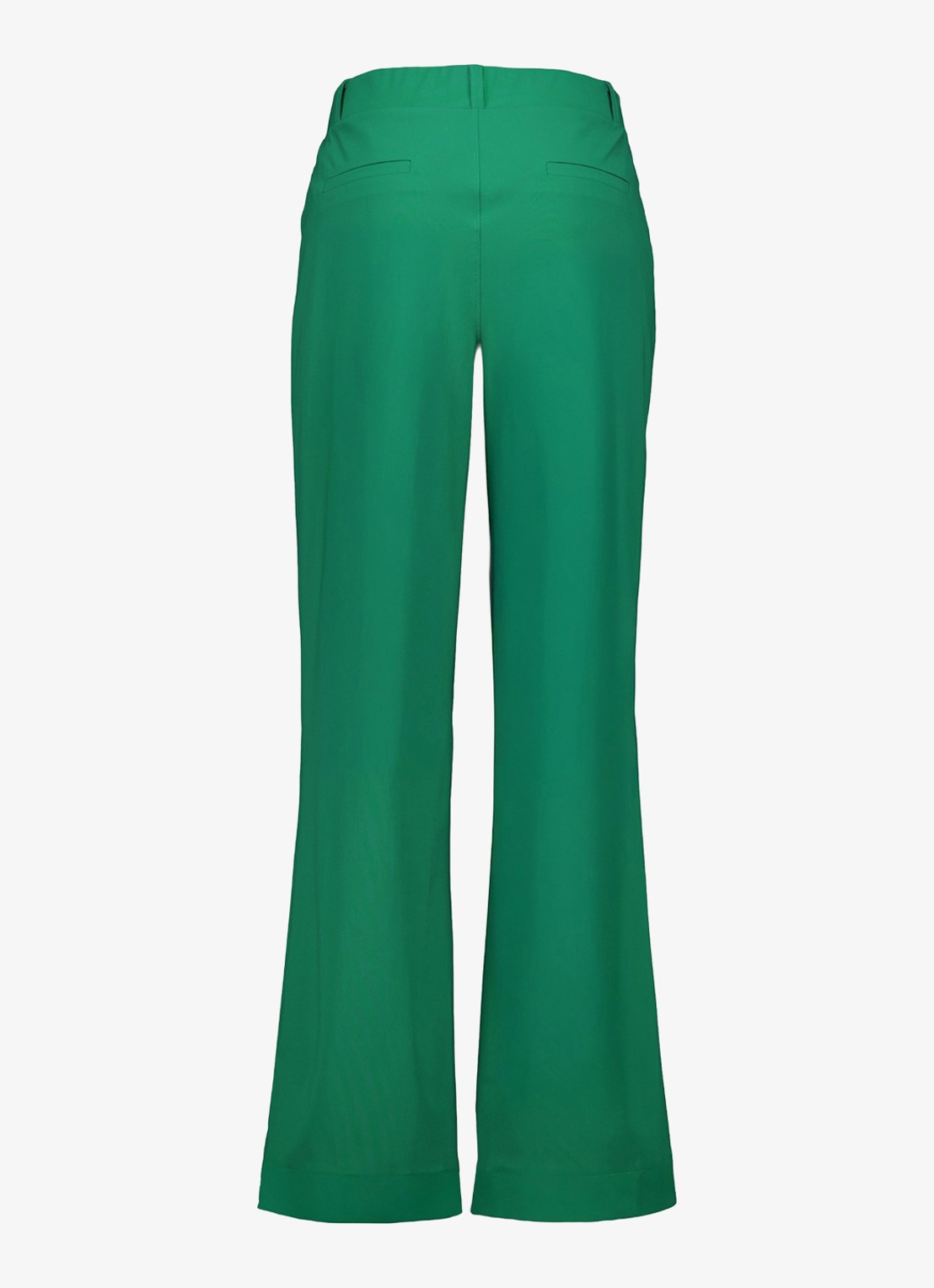 Studio Anneloes Marilon high waist loose fit pantalon met steekzakken - achterkant groen