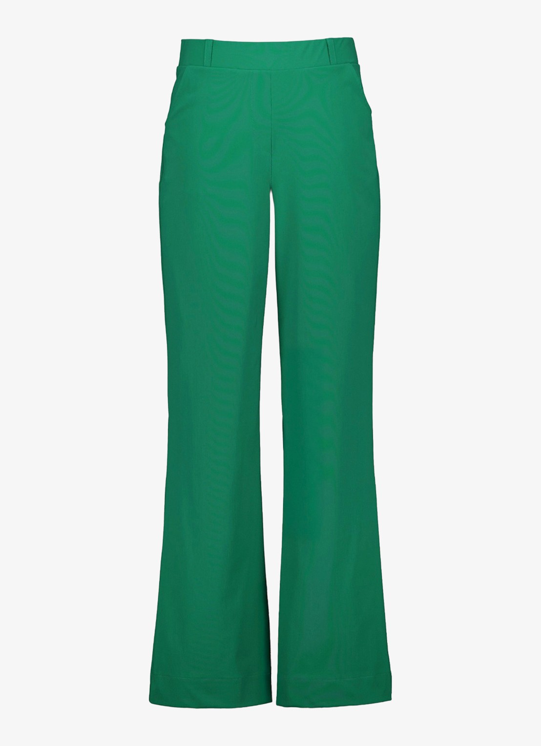 Studio Anneloes Marilon high waist loose fit pantalon met steekzakken - voorkant 2 groen
