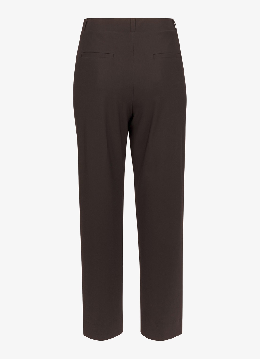 Studio Anneloes Marlise high waist straight fit pantalon - achterkant 5 parelmoer