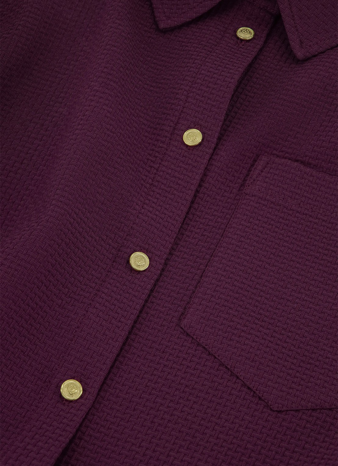 Studio Anneloes Melani blouse met textuur - detail 3 bruin