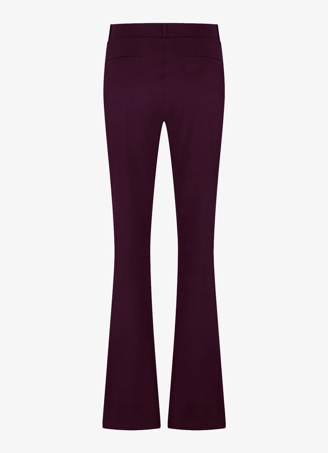 Studio Anneloes Mid waist flared fit pantalon - achterkant 4 violet