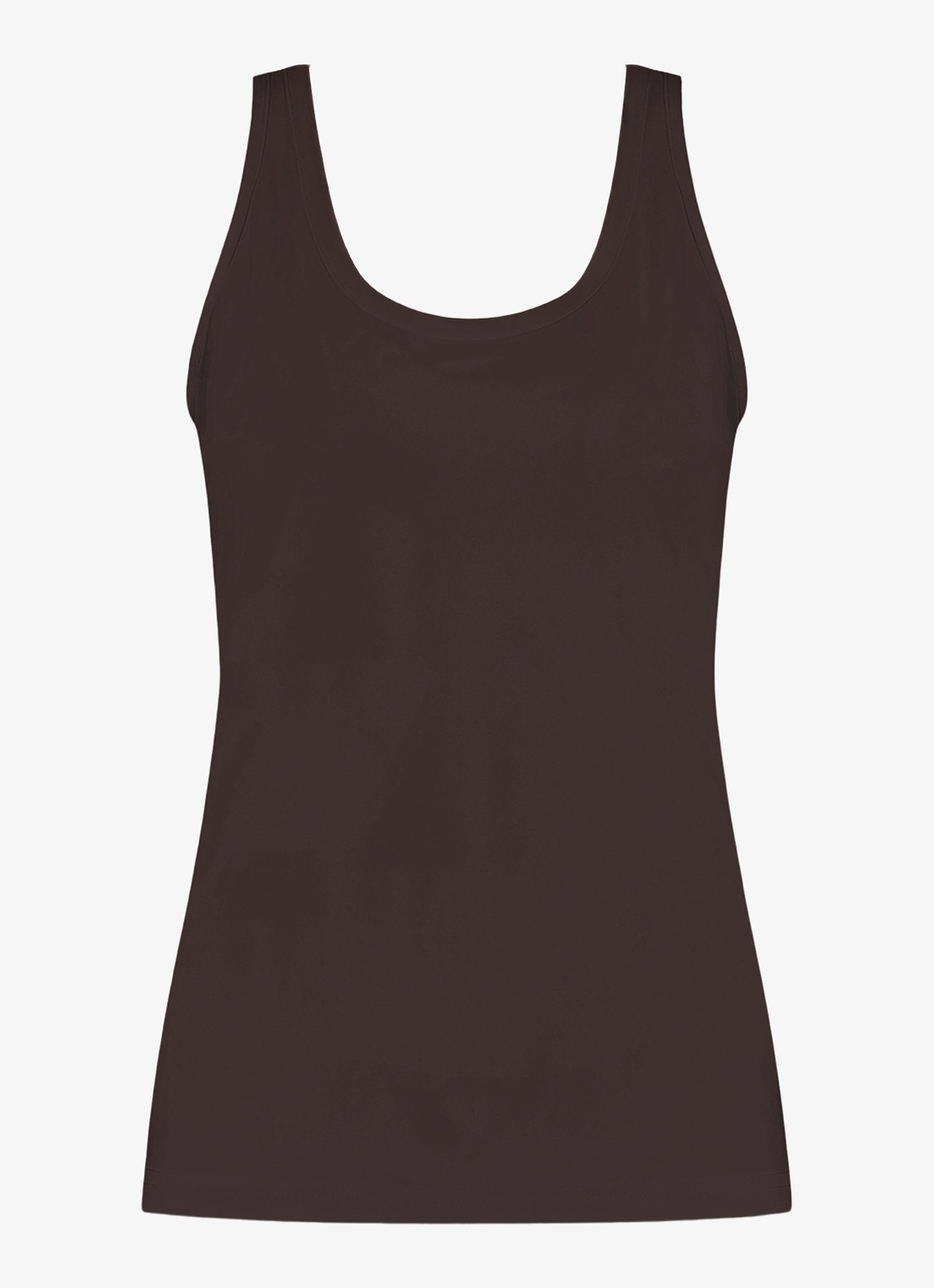 Studio Anneloes Novi top - voorkant donkerbruin