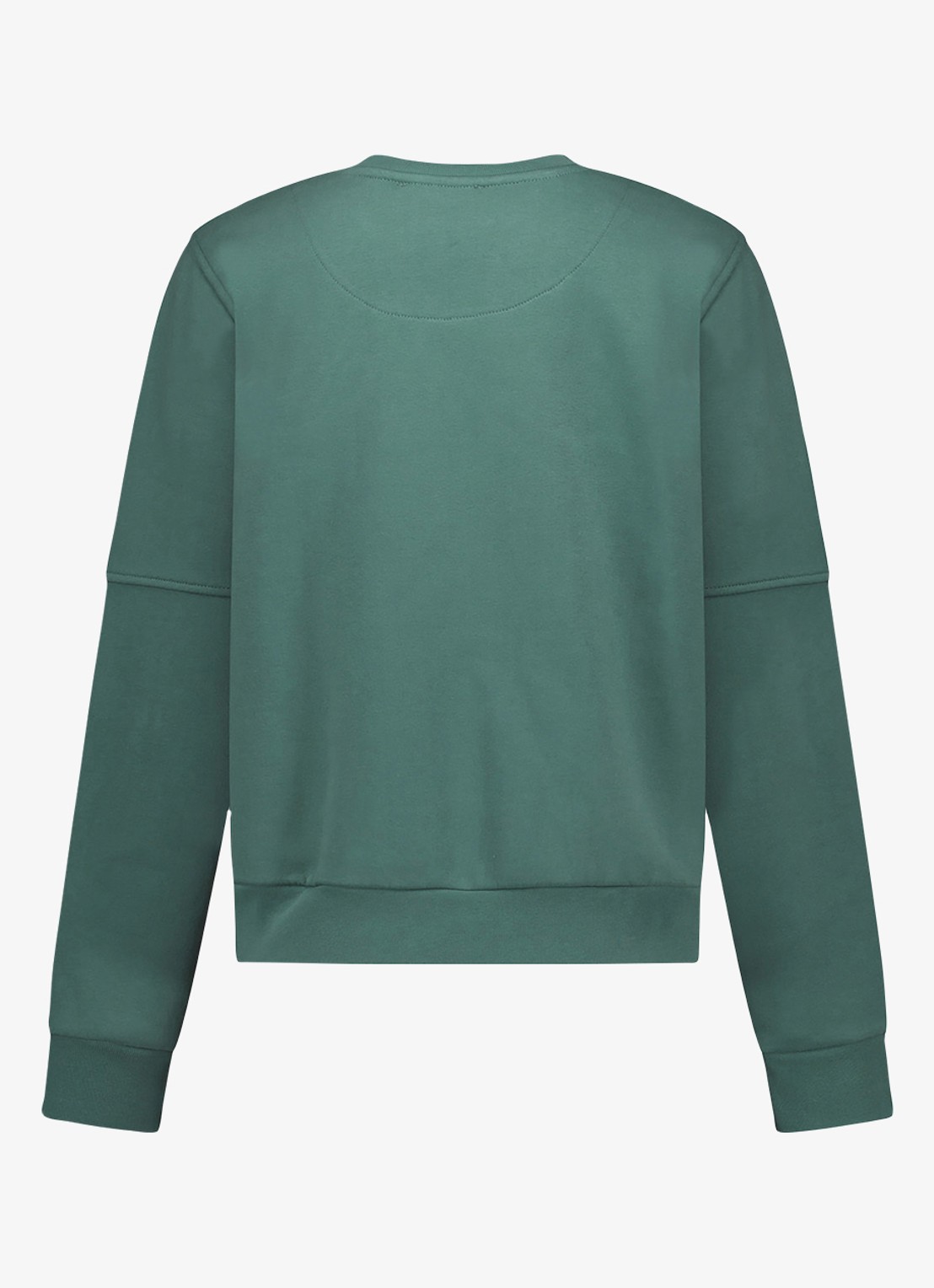 Studio Anneloes Pleuni Studio sweater met logo borduring - detail 3 groen