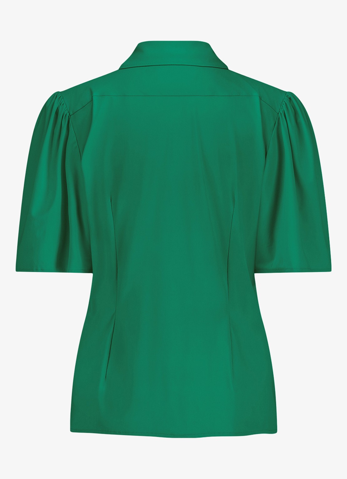 Studio Anneloes Poppy blouse met kraag - detail 4 groen