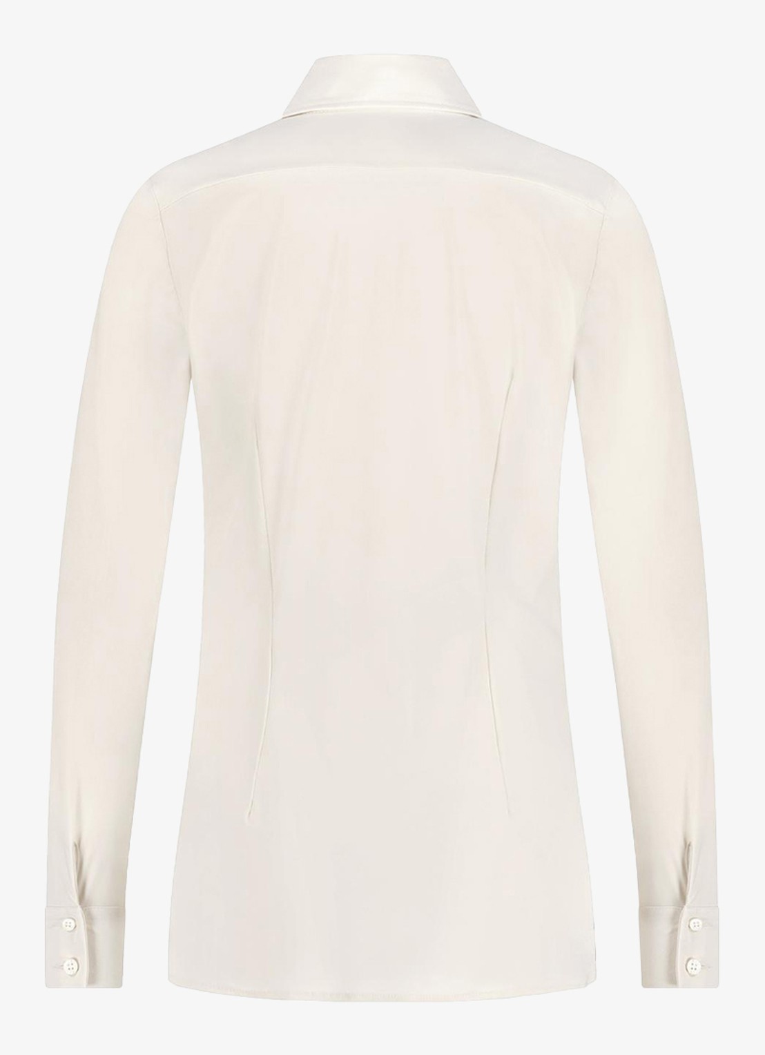 Studio Anneloes Poppy blouse met kraag - achterkant gebroken wit