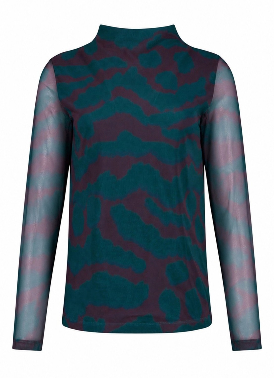 Studio Anneloes Rachel top met grafische print - voorkant 5 multicolor