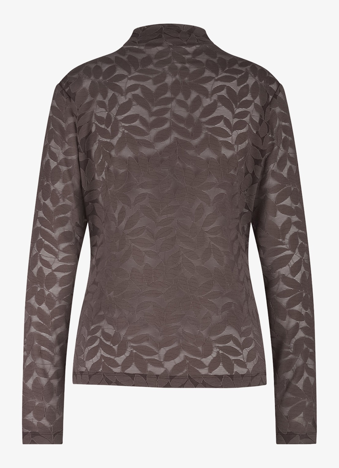 Studio Anneloes Reagan lace top - achterkant 4 mosgroen