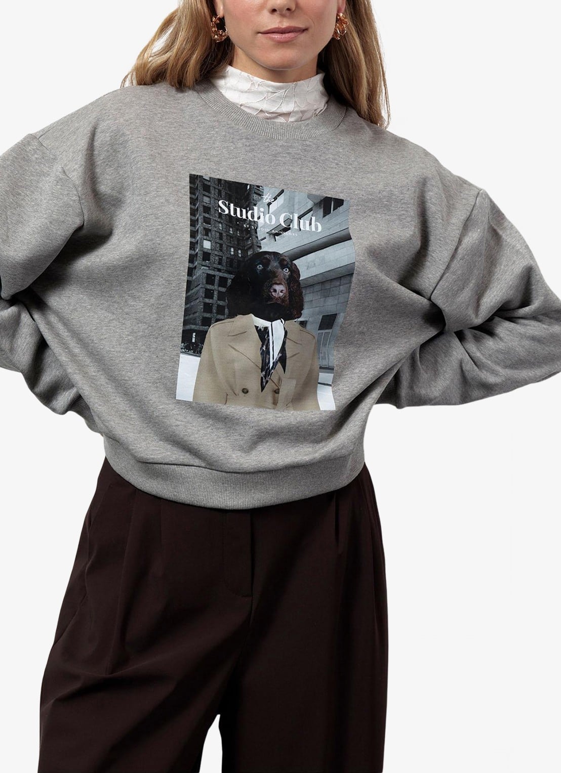 Studio Anneloes Reagan longsleeve van kant - detail 4 gebroken wit