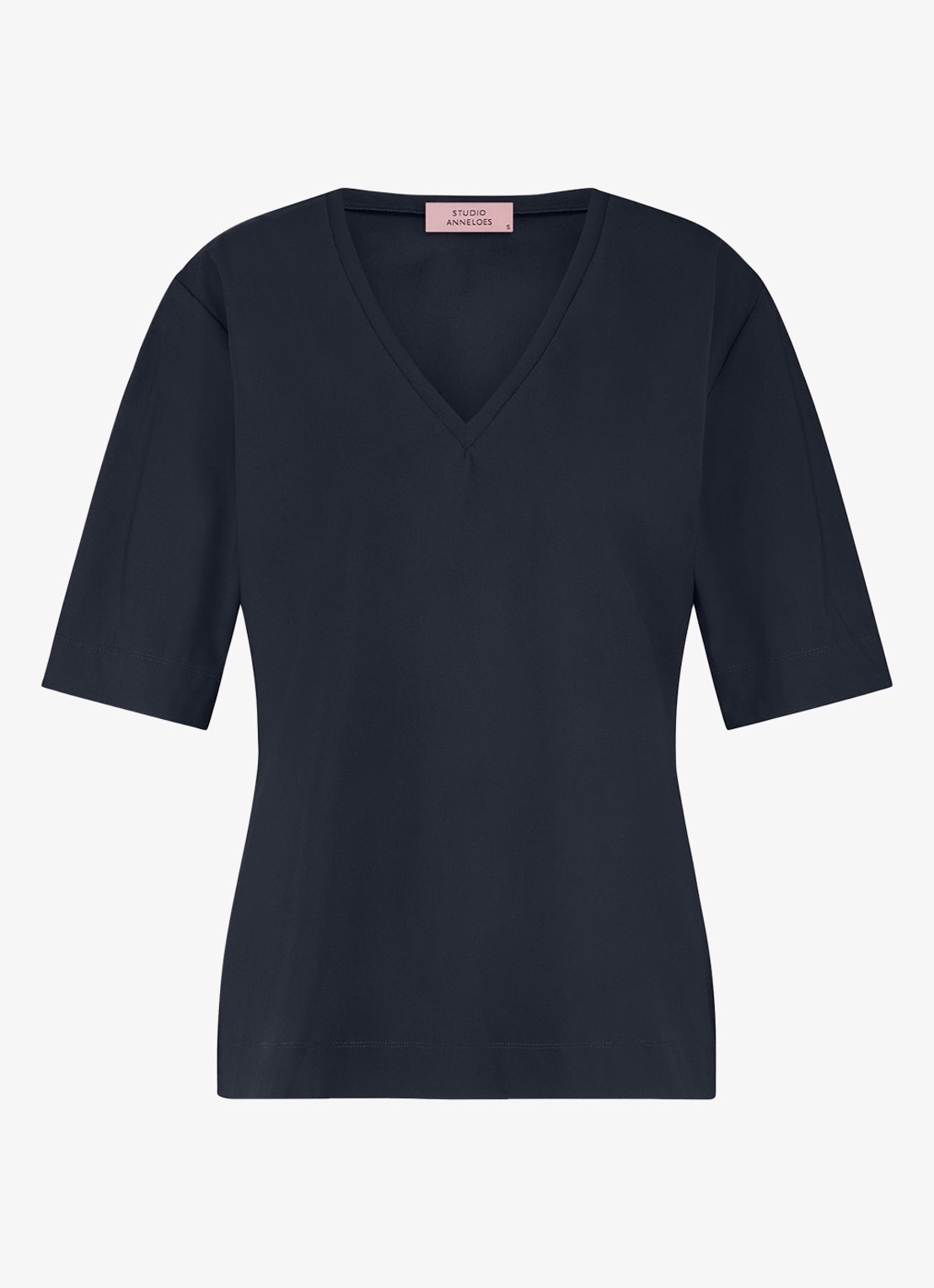 Studio Anneloes Roller T-shirt van travelstof - voorkant 4 blauw