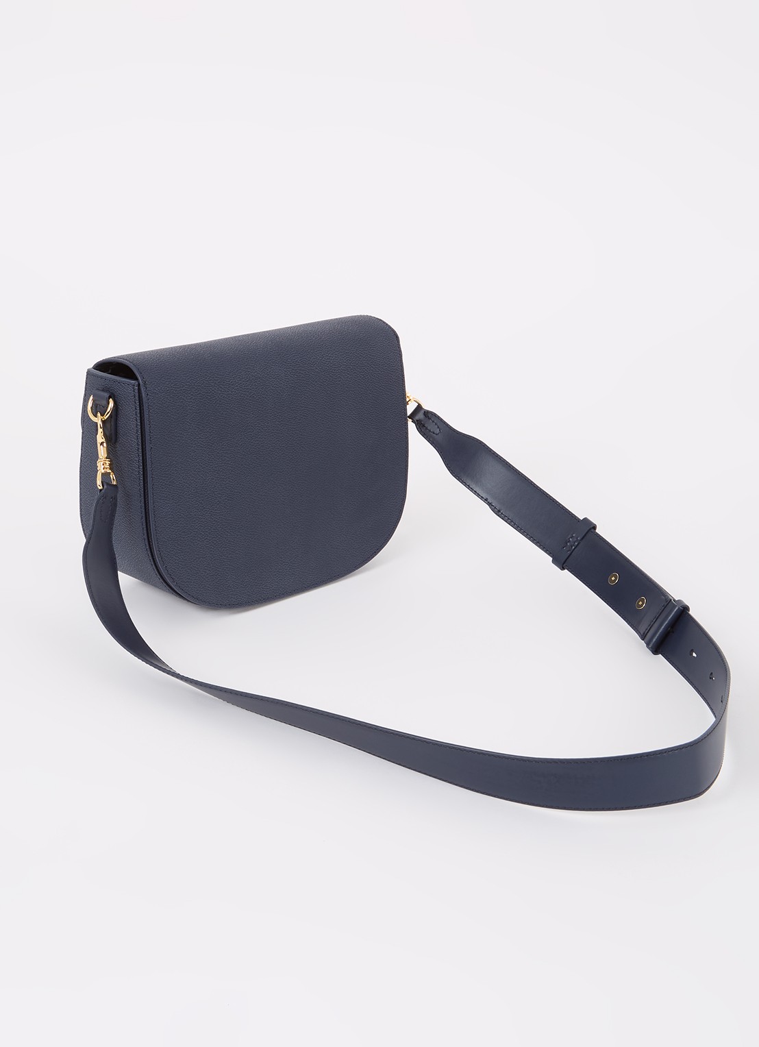 Studio Anneloes SA crossbodytas met afneembare schouderriem - achterkant 4 donkerblauw