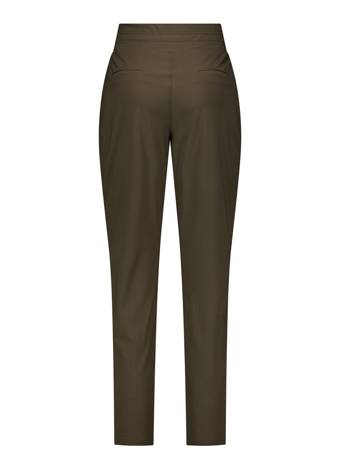 Studio Anneloes Stairdown pantalon met trekkoord - detail 2 bronsgroen